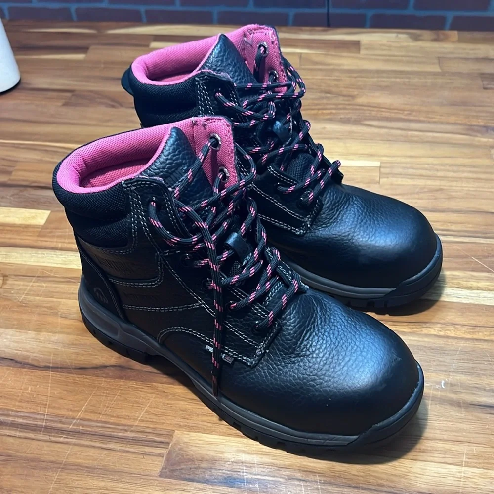 PIPER WATERPROOF COMPOSITE-TOE 6" WORK BOOT, BLACK - Picture 6 of 10